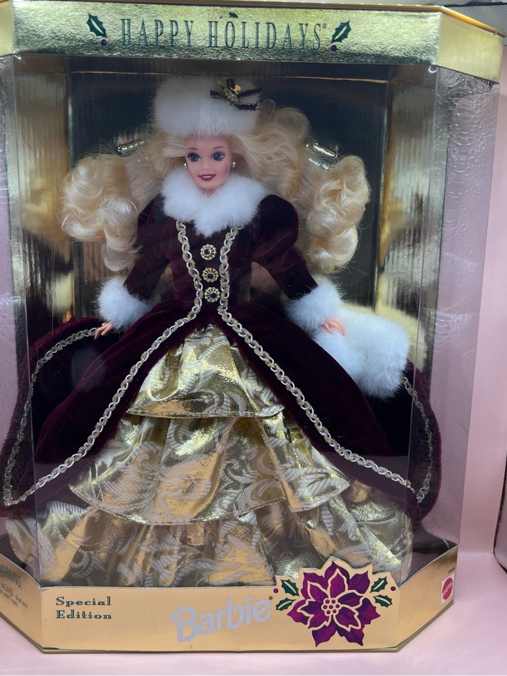 Barbie Happy Holidays Special Edition Doll 1996 Mattel NIB NRFB